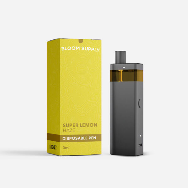 Super Lemon Haze – Disposable Vape  3 Gram Disposable (Sativa)