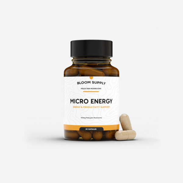 Micro Energy Microdose Mushroom Capsules